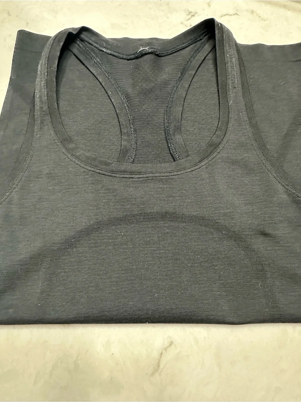 lululemon athletica Black Racerback Yoga Tank